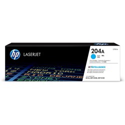 HP 204A LaserJet Toner Cartridge Cyan CF511A