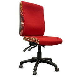 K2 Orange Dust Spectrum Katherine High Back Office Chair Red Ochre