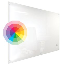 Visionchart Magnetic Custom Printed Planner Glass Board 2400 x 1200mm Frameless