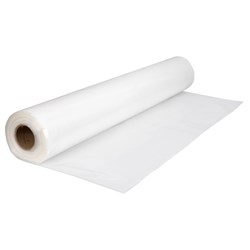 Marbig Professional Pallet Bag 1900mm x 1220mm 90 Micron Clear Roll Of 25