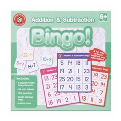 Learning Can Be Fun Addition And Subtraction Bingo