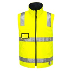 Huski Hi-Vis Reversible Vest Extra Large Yellow