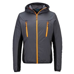 Portwest EV4 Insulated Hybrid Jacket Large Metal Grey