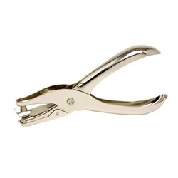 MARBIG 1 HOLE PUNCH Plier Silver Sub with Stat