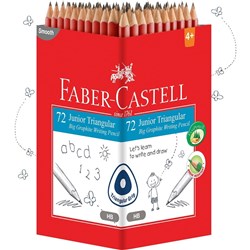 FABER CASTELL JUMBO TRIANGULAR (CODE 2241455 FOR PACK 72)