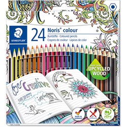 Staedtler Noris Colour Pencils Assorted Pack of 24