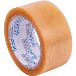 Stylus PP30 Packaging Tape 48mm x 75m Clear Pack of 6