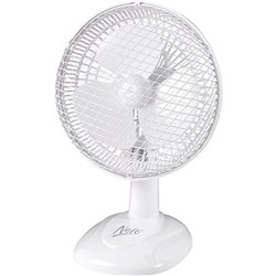 Nero Desk Fan 15cm White