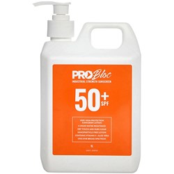 Probloc SPF 50+ Sunscreen 1L Pump Bottle