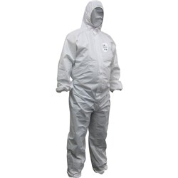 Maxisafe Chemguard Disposable Coveralls SMS 3XL White