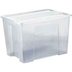 Italplast 20 Litre Storage+ Modular Storage Box With Lid Graphite