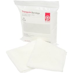 ST JOHNS FIRST AID TRIANGULAR COTTON BANDAGE