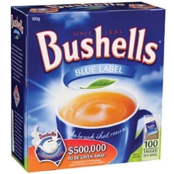 BUSHELLS TEA BAGS BOX 100 Bushells Tea Bags BOX