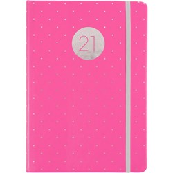 DEBDEN VAUXHALL PLUS DIARY Pocket Week to View PrintCover Pink