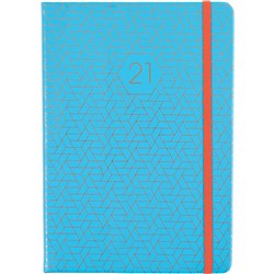 DEBDEN VAUXHALL PLUS DIARY Pocket Week to View PrintCover Teal