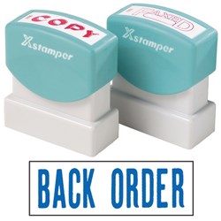 XSTAMPER -1 COLOUR -TITLES A-C 1049 Back Order Blue