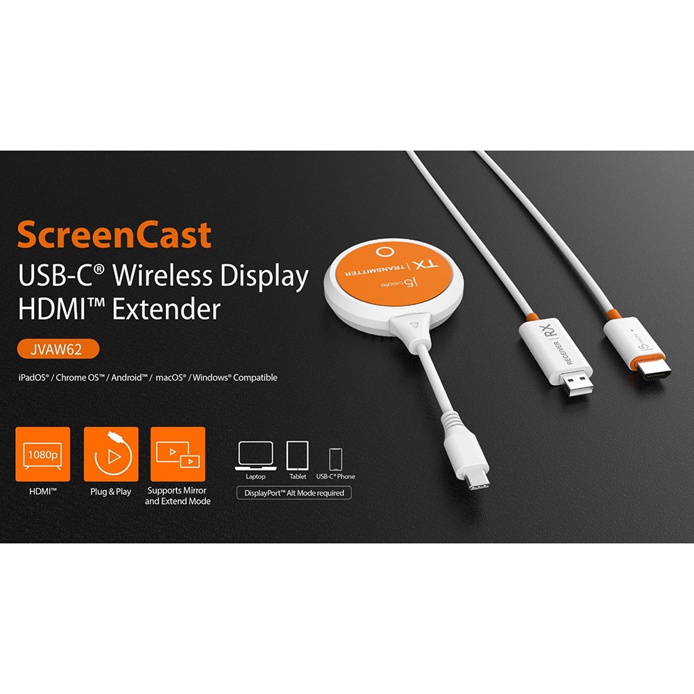Wireless Display HDMI™ Extender – j5create
