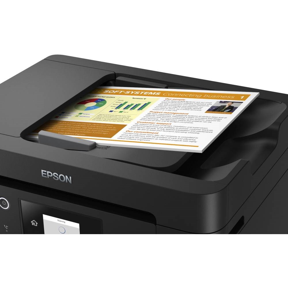 Printers Epson Wf 3825 Workforce Pro Multifunction Printer A4 Far North Office Choice 9699